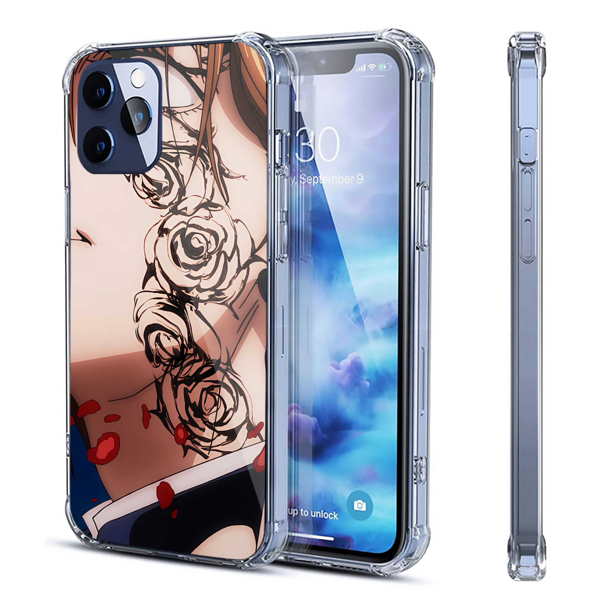 （画像用） SPY×FAMILY间谍家家酒 【iPhone 12シリーズ対応】透明スマホケース（クリアソフトケース）
